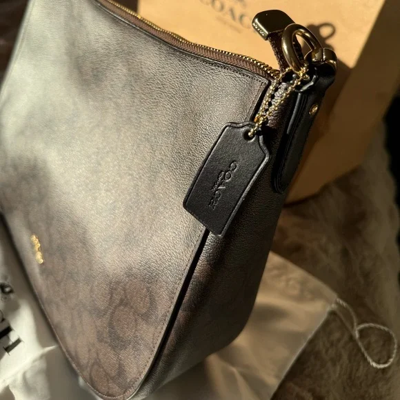 Coach Zip Shoulder Bag